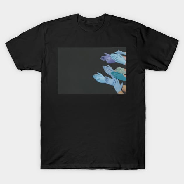 Gloves T-Shirt by ellenmueller